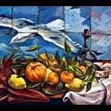 Giuseppe Forte Olio su tela, nature morte  (CodWeb:TN027)