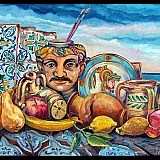 Giuseppe Forte Olio su tela, nature morte  (CodWeb:TN001)